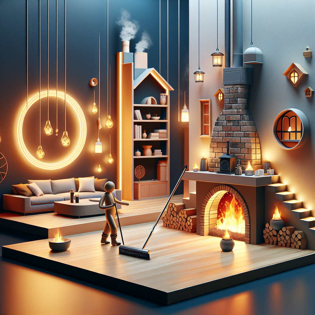 Benefits of regular chimney sweeping.