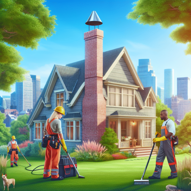 Chimney cleaning services Garden City