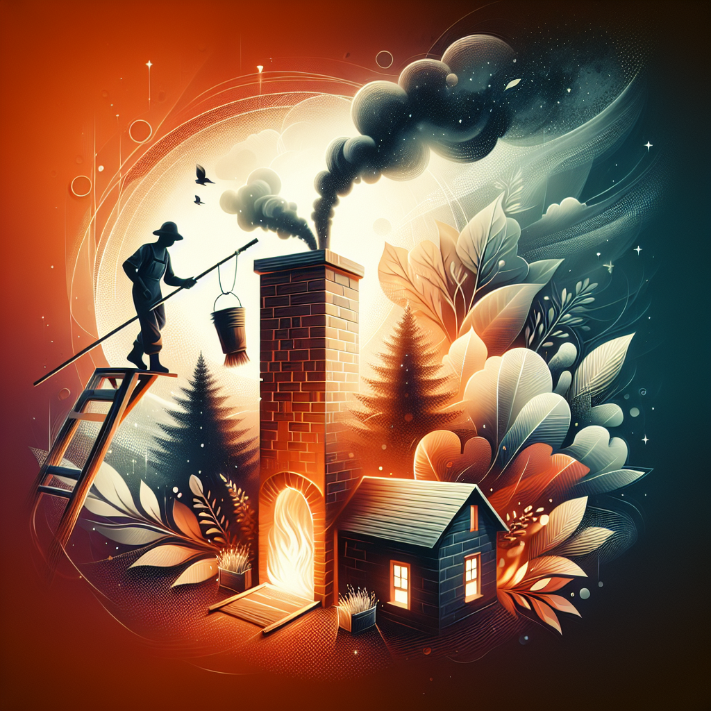 Chimney sweep safety tips.