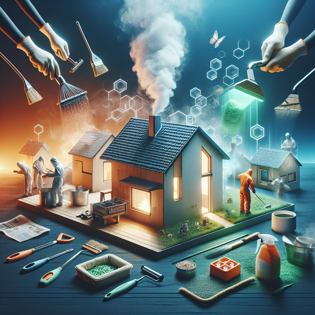 Eco-friendly chimney sweep options.