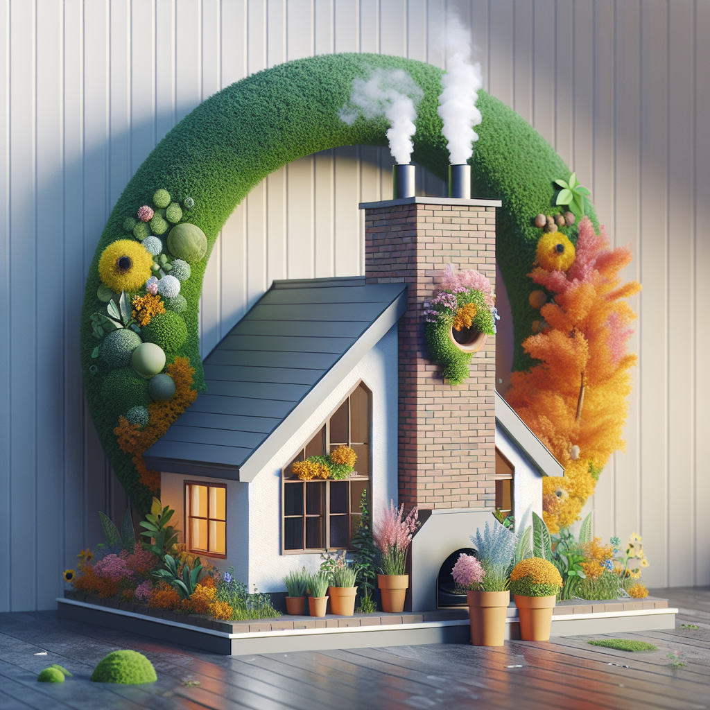 Environmental benefits of a clean chimney